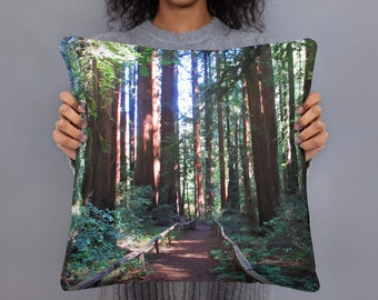 Basic Pillow California Redwood Trail