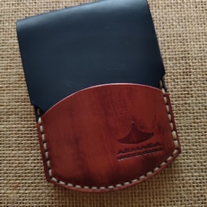patron cartera de cuero