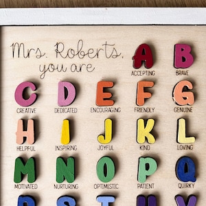 Teacher Gift SVG File, Cut and Score Teacher Glowforge Digital Download, Teacher Appreciation Laser File, Gift SVG, Ai, Pdf, Dxf, Cdr image 5