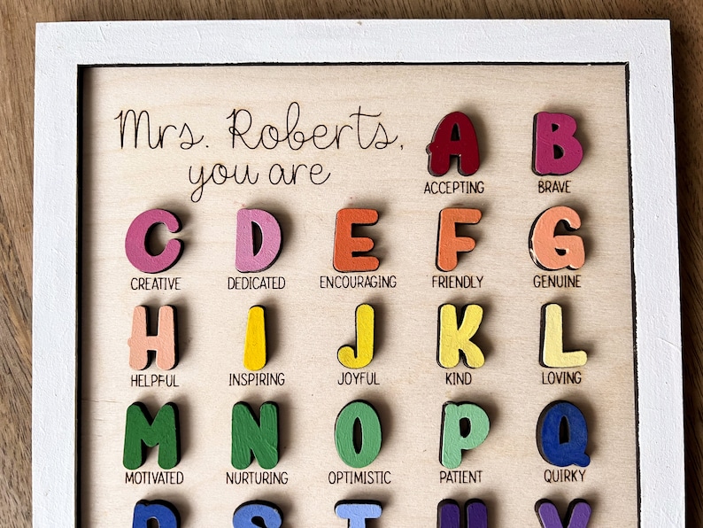 Teacher Gift SVG File, Cut and Score Teacher Glowforge Digital Download, Teacher Appreciation Laser File, Gift SVG, Ai, Pdf, Dxf, Cdr image 5