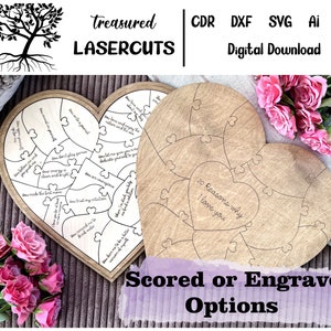 Valentine's Gift Svg, Reasons Why I Love you, Gift for him SVG, Gift for her SVG, Valentine's Laser cut file, Glowforge, Digital Download