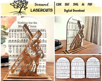 Easter Svg Files, Easter Laser Cut, Religious Easter Svg, Easter Files, Easter Decoration Svg, Easter Shelf Sitter Svg, Digital File