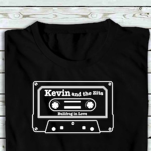 Kevin & The Zits - Bullfrog in Love - 100% Cotton T-shirt, The Office T-shirt, The Office Gift Idea, Dunder Mifflin T-shirt, Kevin Malone