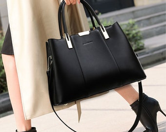 Ladies Designer Shoulder Handbags Bow Framed Satchel Womens Faux Leather Bags