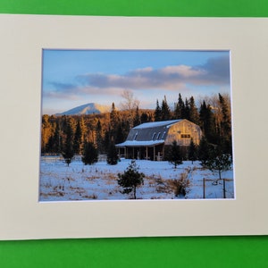 8x10 Lake Placid barn #66