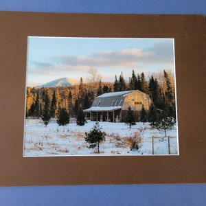 8x10 Lake Placid barn #69