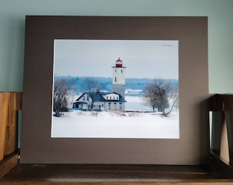 11x14 Ogdensburg Harbor Lighthouse #209