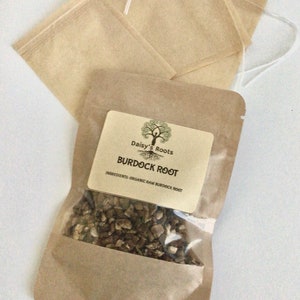 Té de raíz de bardana orgánico, té de bienestar y salud