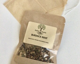Organic Burdock Root Tea, Health Wellness Tea