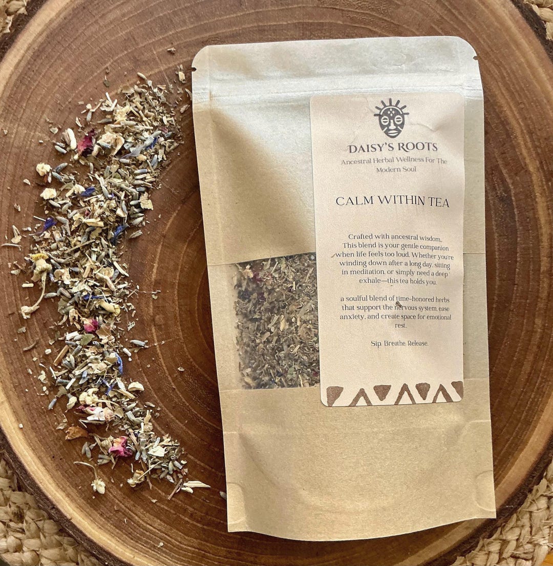 Calm Within Herbal Tea – Stress Relief & Anxiety Support Blend ...