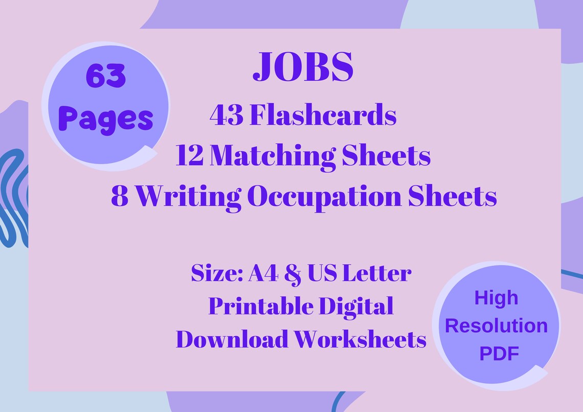 Job Description for Kids. Learn About Various Professions. Discover Future Professions With 63 ...