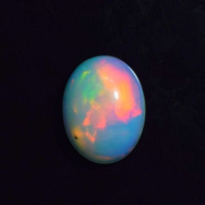 AAA Grade Flashy Oval Opal Cabochon- Rare Opal Cabochon- Loose Opal Cabochon- Opal For Jewelry Making-11.6 x 8.9