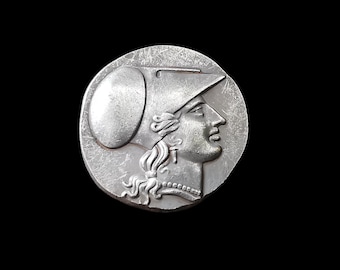Ancient Syracuse Sicily Agathocles 304-289 BC Stater Silver Plated Reproduction Coin