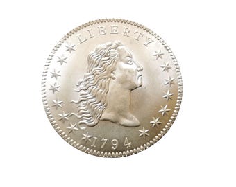 1794年製 フローイングヘアドル • 希少記念コイン • ヴィンテージ