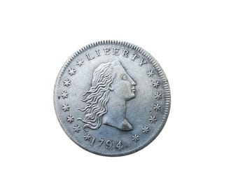 1794年製 フローイングヘアドル • 希少記念コイン • ヴィンテージ