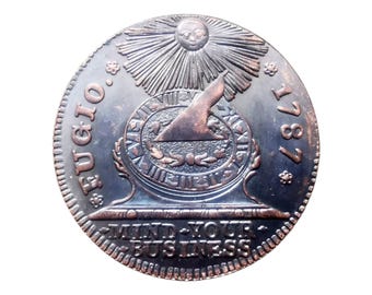 Figio Cent 1787 Mind your Business Coin Reproduction