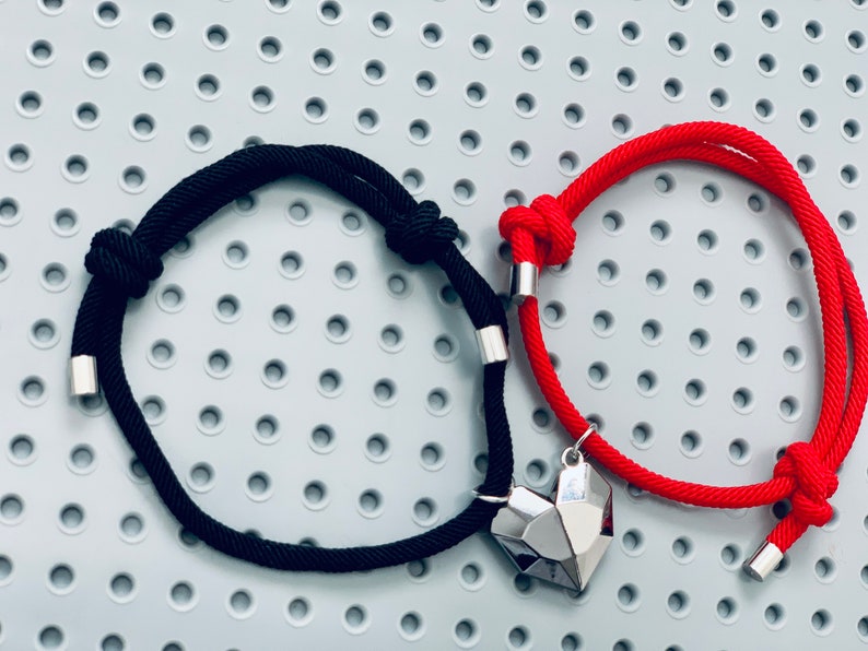 Heart Couple Bracelets Heart Matching Bracelets for Couples Couple