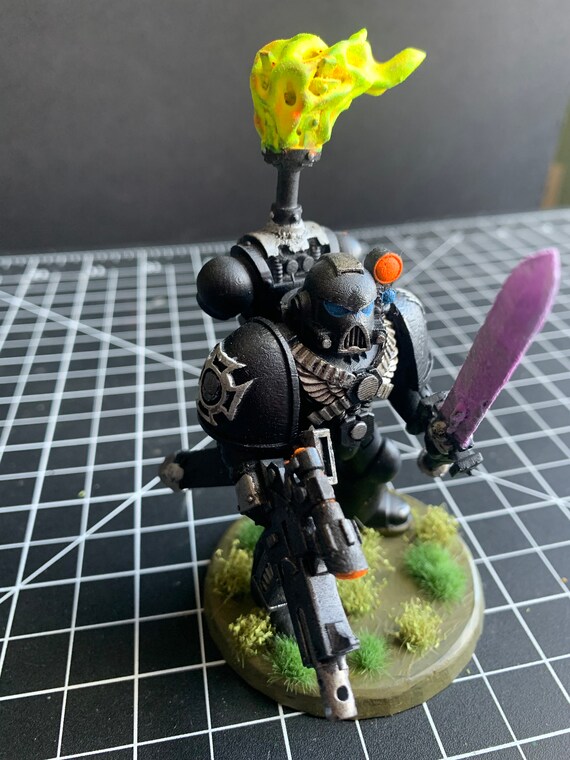 Iron Hands Veteran Sergeant Sculpture/mantlepiece Etsy