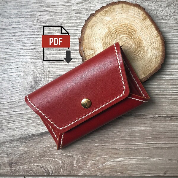 Snap Wallet Pattern Etsy