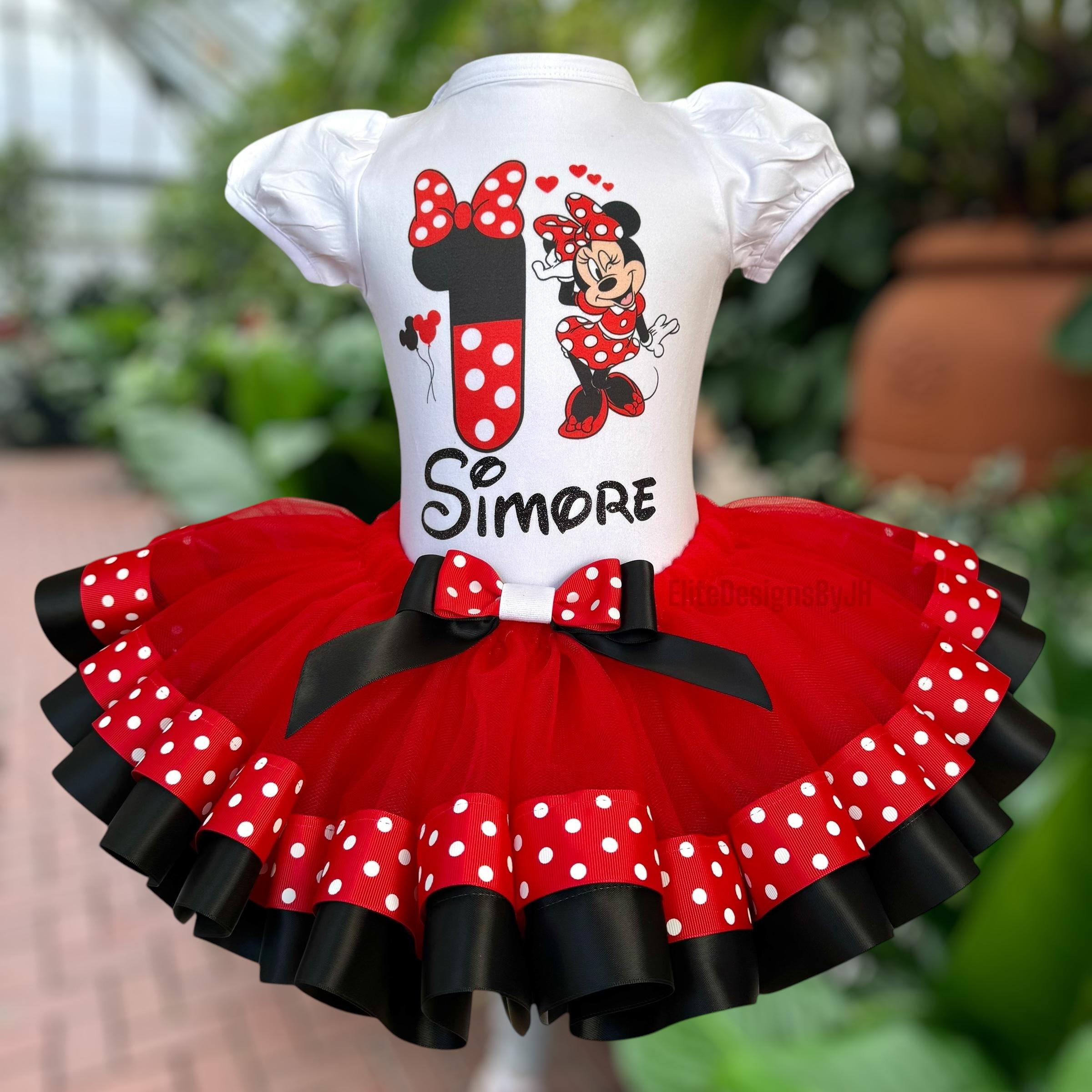 Minnie Mouse Tutu - Etsy Minnie Mouse Tutu - Etsy