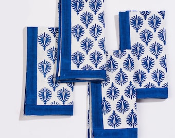 TABLE NAPKINS Set of 4 - Anu Blue