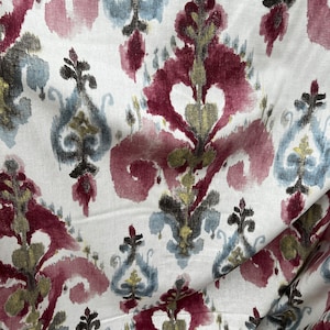 TELA DE DECORACIÓN - Algodón Estampado Ikat
