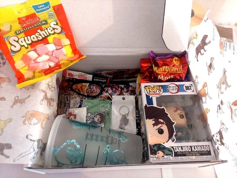 LARGE ANIME INSPIRED Gift Box Anime Gifts Manga Care Etsy UK