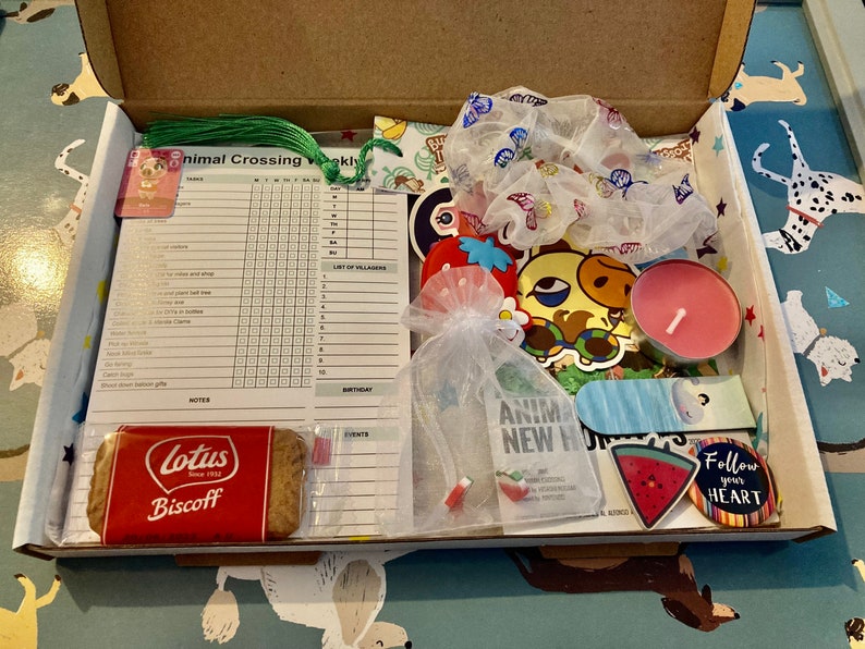 ACNH Inspired Gift Box Acnh Birthday New Horizon Brewster Etsy UK