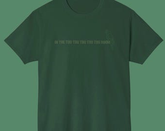 Camiseta inspirada en el Tiki Room verde / Camiseta "In the Tiki Tiki Tiki Tiki Room" / Camiseta con estampado de vacaciones tropicales