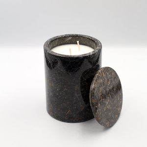 Marble Soy Candle, Housewarming, Aromatherapy Candles, Vegan Organic 100% Soy Wax, Essential Oil Candles, Valentine&#39;s Gift,Scented Candles