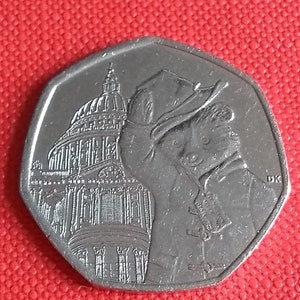 2019 50p Fifty Pence Münze - Paddington Bär - Britische UK Münze