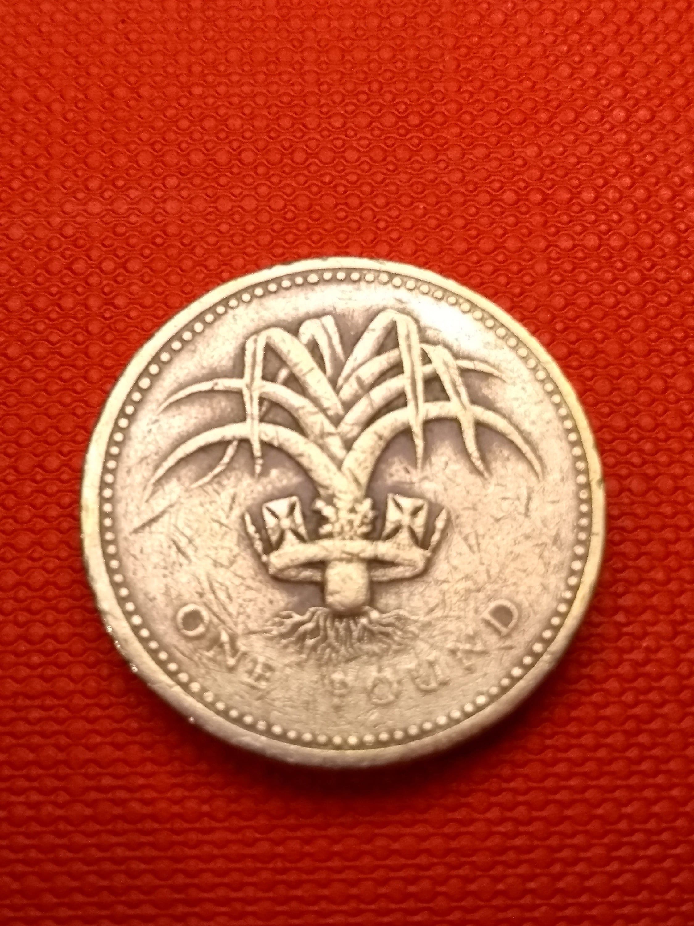 1985 elizabeth ii one pound coin - Etsy 日本