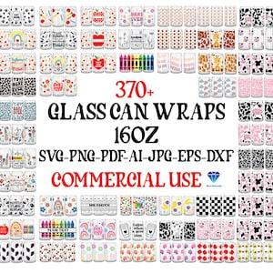 Coffee glass wrap svg, 16oz can glass svg, Coffee Libbey 16oz Can Glass Wrap,  libbey glass svg, Coffee glass wrap Bundle svg, Can glass svg