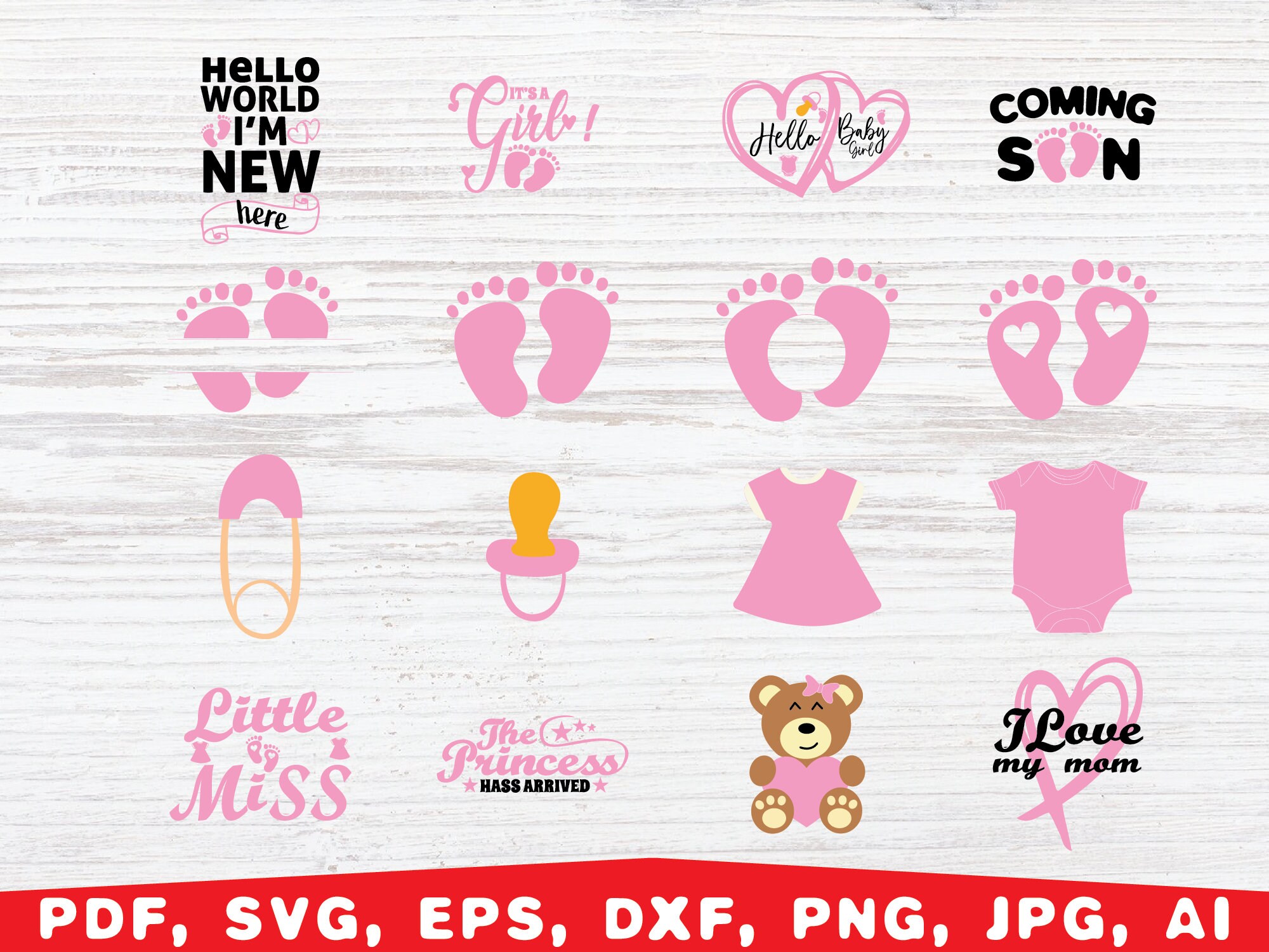 Baby Svg Bundle Baby Svg Baby Onesie Svg Baby Shower Svg - Etsy