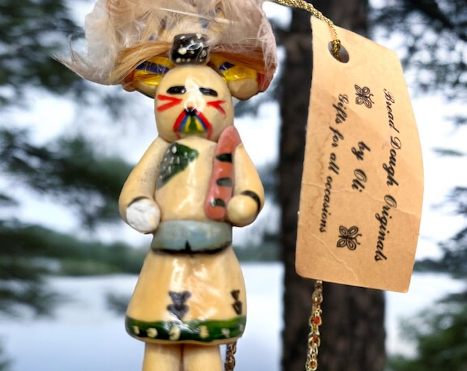 Native American Clay Ornament - Broken Hand