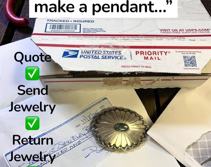 Example - Navajo Buckle Custom Hand Cut Heart Sterling Silver Belt From Late Husband and Make a Pendant for Wife by Navajo Silversmiths!