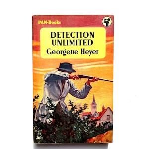 Georgette Heyer - Detection Unlimited - vintage 50er Jahre Pan Books Taschenbuch - Pan 363 - Historischer Krimi