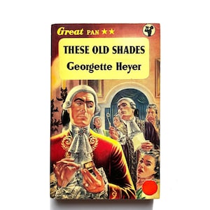 Georgette Heyer - Diese alten Farbtöne - vintage 50er Jahre Pan Books Taschenbuch - Große Pfanne - GP51 - Historische Romantik