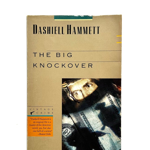 Dashiell Hammett - The Big Knockover - vintage 1990s Vintage Crime paperback - Fair condition