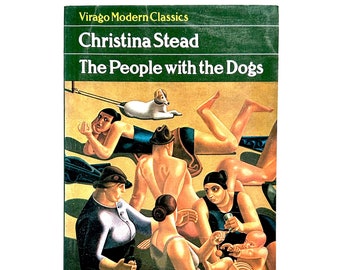 Christina Stead – The People with the Dogs – Vintage-Taschenbuch von Virago Modern Classics aus den 1980er Jahren