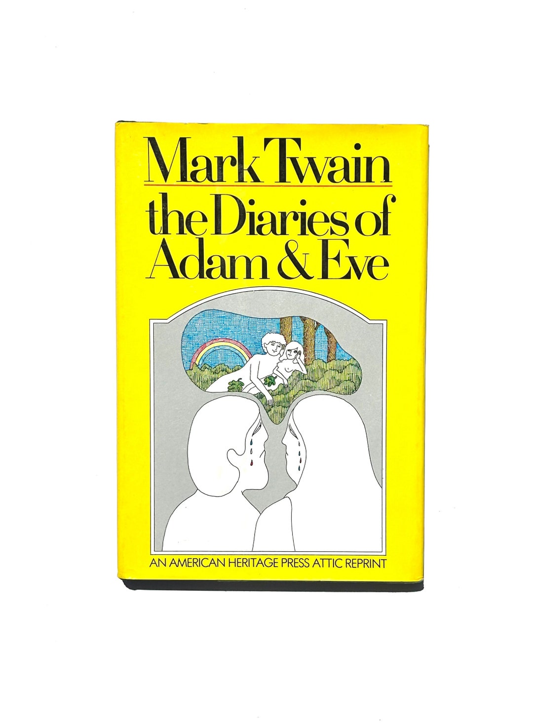 Mark Twain - the Diaries of Adam and Eve - Vintage 1970s American ...