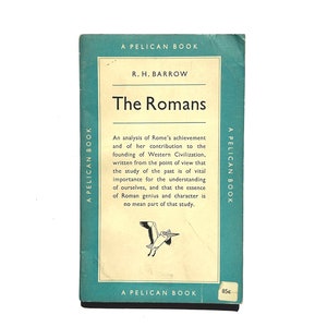 The Romans - R.H. Barrow - vintage 1950s Pelican paperback