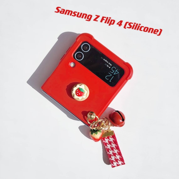 Minimaliseren levering aan huis heroïne Samsung Galaxy Z Flip 3/4 Phone Case Set Cute Red Strawberry - Etsy
