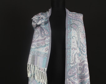 Paislaey Pashmina Shawl, Pashmina Scarf, Woman's Scarf, Scarves, Woman Scarves, Mom Gift, Girlfriends Gift, For Women, Scarf, Woman Shawl