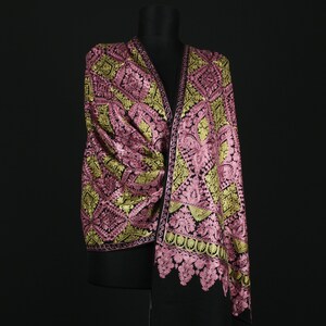 Embroidered shawl for women, Pure Wool Shawls and wrap, Kashmiri Handwoven shawl, Gift for her, Woman Accessory, Winter Shawl Wrap, Gift mom
