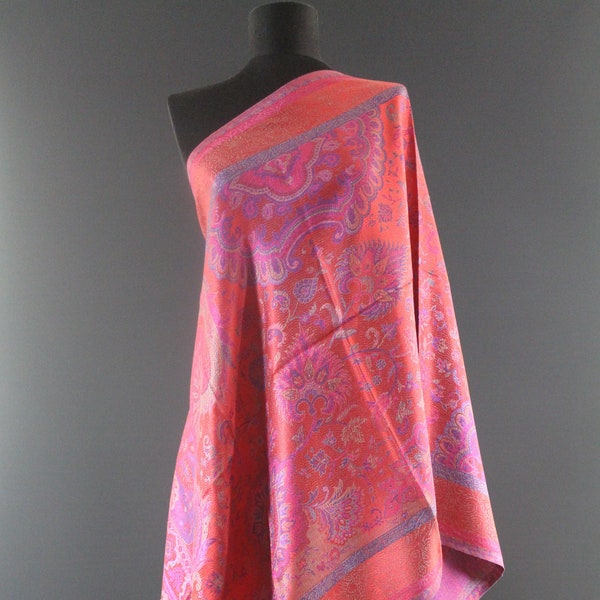 Pure silk scarf women, Pure Silk Shawl, Silk Scarf, Long Silk Scarf, Silk Shawl Wrap, Wedding Favors, Gift For Her, Silk Wrap, Gift for mom