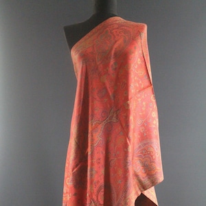 Pure silk scarf women, Pure Silk Shawl, Silk Scarf, Long Silk Scarf, Silk Shawl Wrap, Wedding Favors, Gift For Her, Silk Wrap, Gift for mom