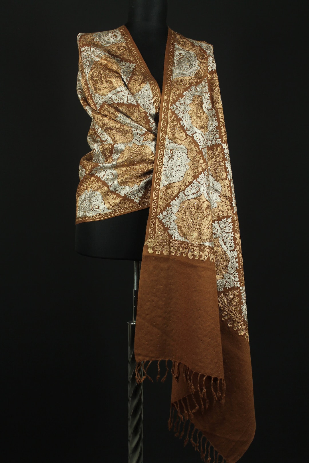 kashmiri pure wool shawl
