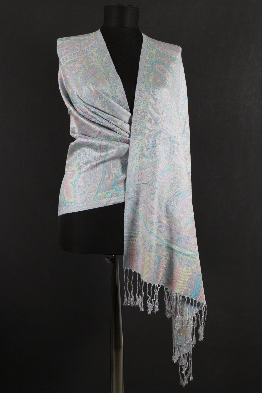 Hand Loomed Shawl Shawl Wrap Pashmina Scarf Woman's Etsy