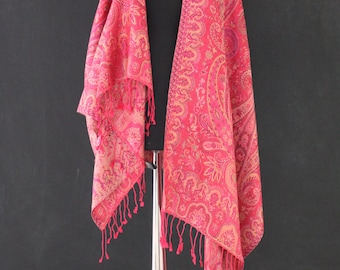 Fine work silk scarf, Mother days gift, Birthday gift, for women, Silk shawl, Gift for her, Gift mom, Silk Wrap, Wedding Scarf, For wife